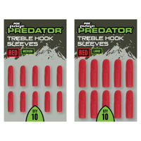 Fox Rage Predator Red Treble Hook Sleeves